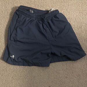 Under Armour Men's Dark Blue Athletic Shorts